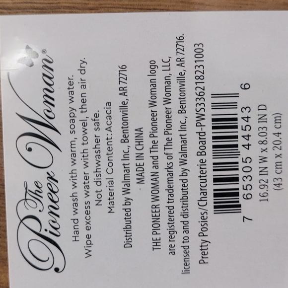 NWT Pioneer Woman Cutting Board - Picture 12 of 16